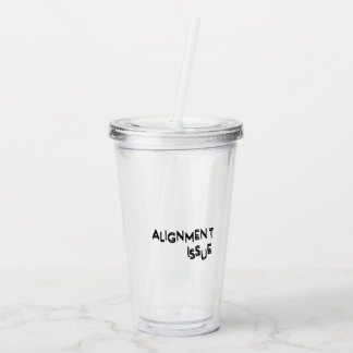 Problem med justering Återanvändbart arbetsutrymme Take Away Mugg