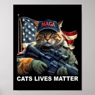 Problem med katter - lives-programmet, en märkbar poster