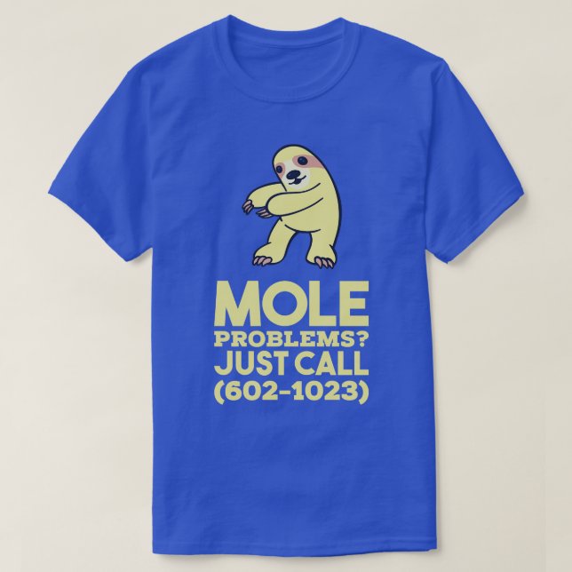 Problem med kemiska modeller 3 t shirt (Design framsida)