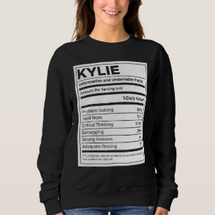 Problem med Kylie Nutrition Information Problem me T Shirt