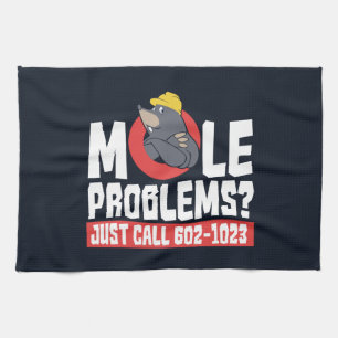 Problem med Lampan Mole-problemet för nukleär kemi Kökshandduk