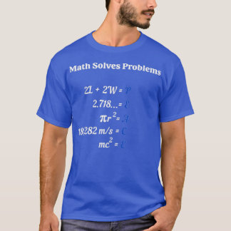 Problem med matematik t shirt