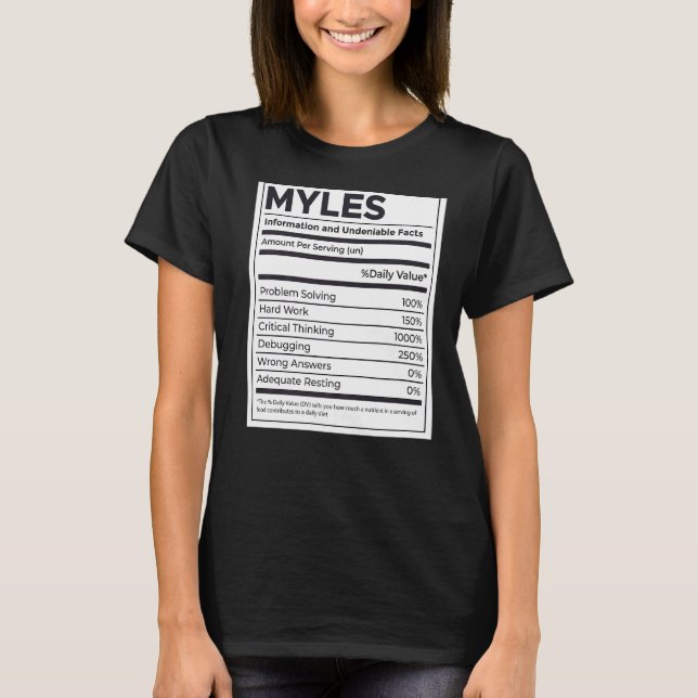 Problem med matningsinformation: Lös upp hård W T Shirt (Framsida)
