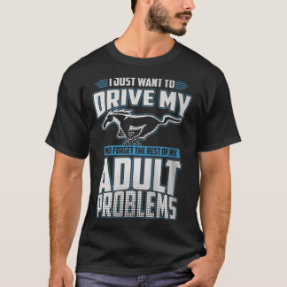 Problem med Mustang Vuxen T Shirt