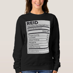 Problem med rekonstituerad näringsinformation som t shirt