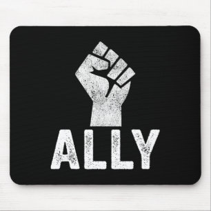 Problem med svarta liv Ally Fist Blm Support Musmatta
