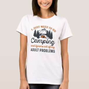 Problem med Vuxen av kampanj T Shirt