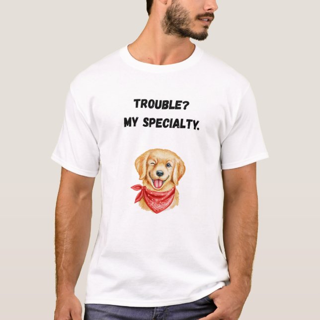 Problem? Min specialitet. T Shirt (Framsida)