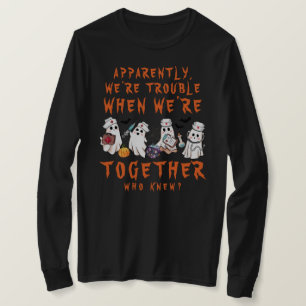 Problem när ER Nurse ICU Nurse Halloween tillsamma T Shirt