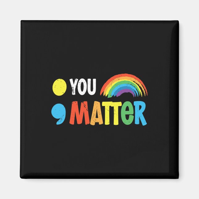 Problem Semiolon Mental Health Warrior Solidarity Magnet (Framsidan)