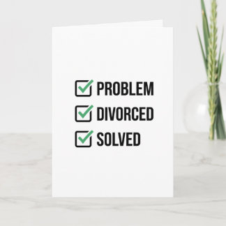 Problem Skilda Lösning Rolig Checklista Kort