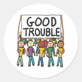 Problem vid bra runt klistermärke