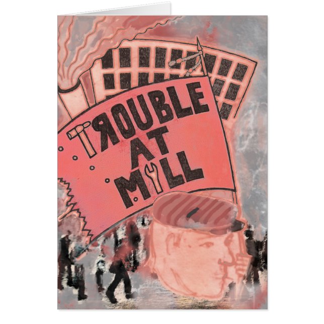 Problem vid Mill Hälsningskort (Framsidan)