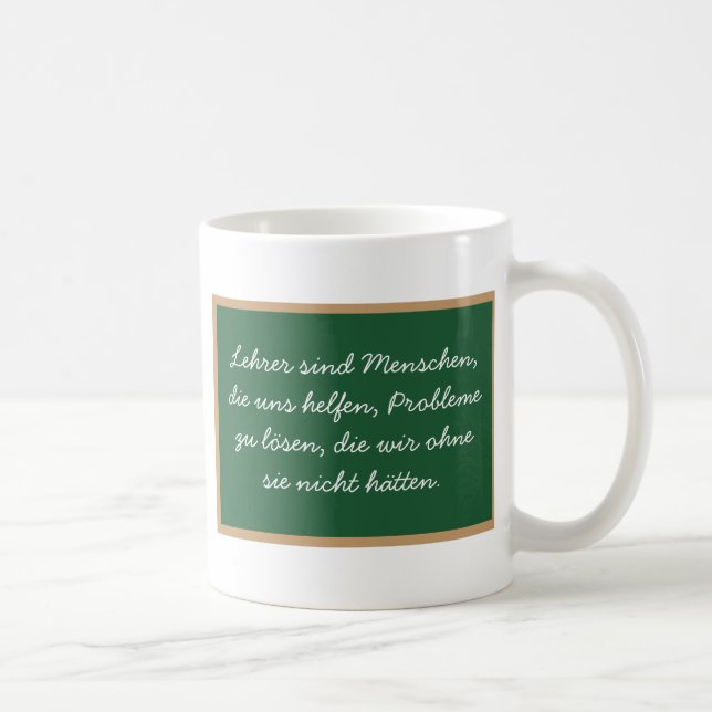 Probleme lösen, die wir nicht hätten kaffemugg (Höger)