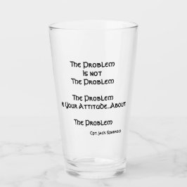 Problemet är inte problemet...ölpapp glaskopp