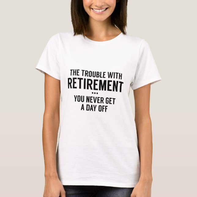 Problemet med Pension T Shirt (Framsida)