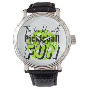Problemet med Pickleball funny Armbandsur