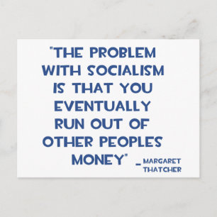 PROBLEMET MED SOCIALISM MARGARET THATCHER QUOTE VYKORT