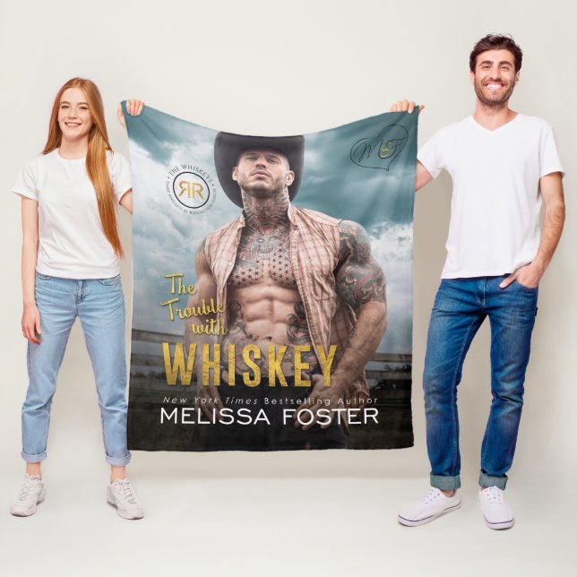 Problemet med Whiskey Blanket Fleecefilt (På plats)
