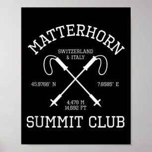 Problemhorn topptur Club Hike Schweiz I Poster