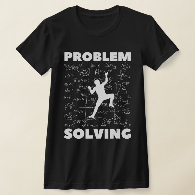 Problemlösande klimatstöt i Sten T Shirt (Laydown)