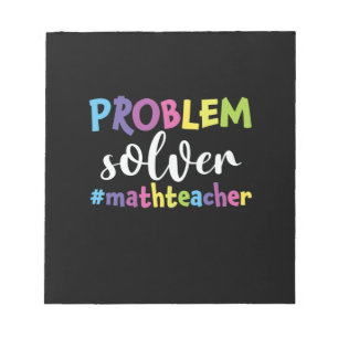 Problemlösare för matematiker anteckningsblock