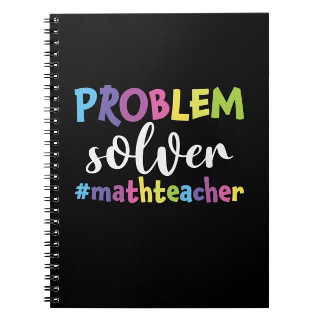 Problemlösare för matematiker anteckningsbok (Framsidan)