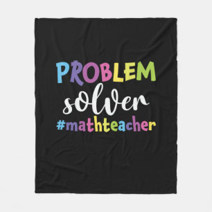 Problemlösare för matematiker fleecefilt