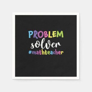 Problemlösare för matematiker pappersservett