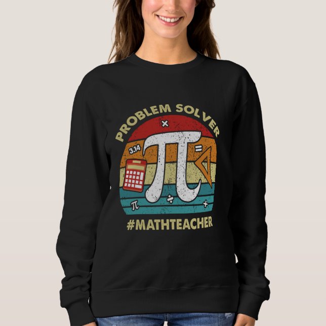 Problemlösare Matematiklärare Student Rolig Matema T Shirt (Framsida)