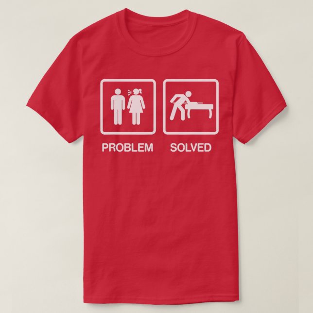 Problemlösaren Bassäng Billiards Player Gift T Shirt (Design framsida)