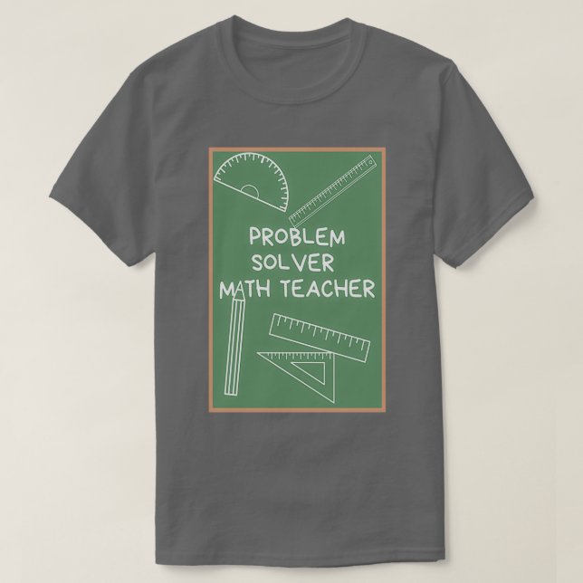 Problemlösarmaturlärare 54 t shirt (Design framsida)
