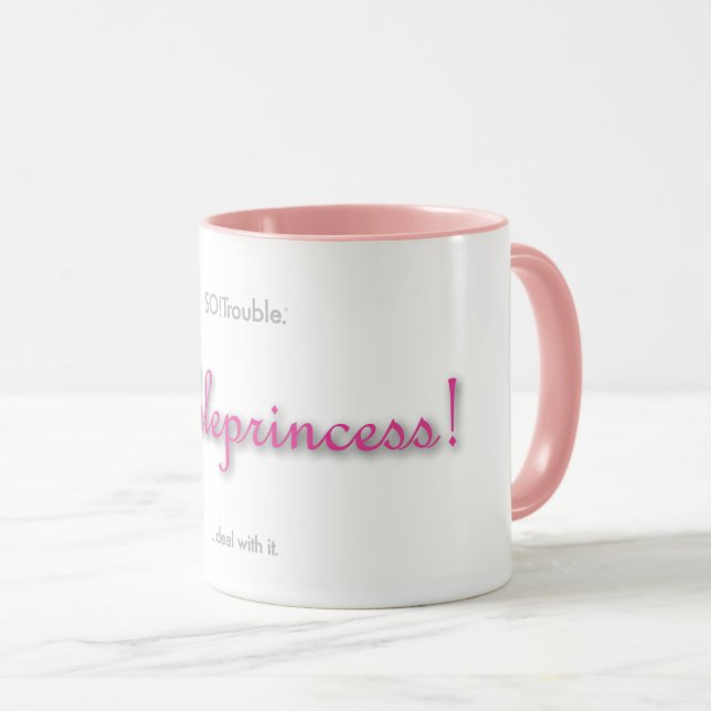 problemprinsessa! mugg (Framsida höger)