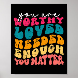 Problemsinnet är av typen Groovy Mental Health Awa Poster