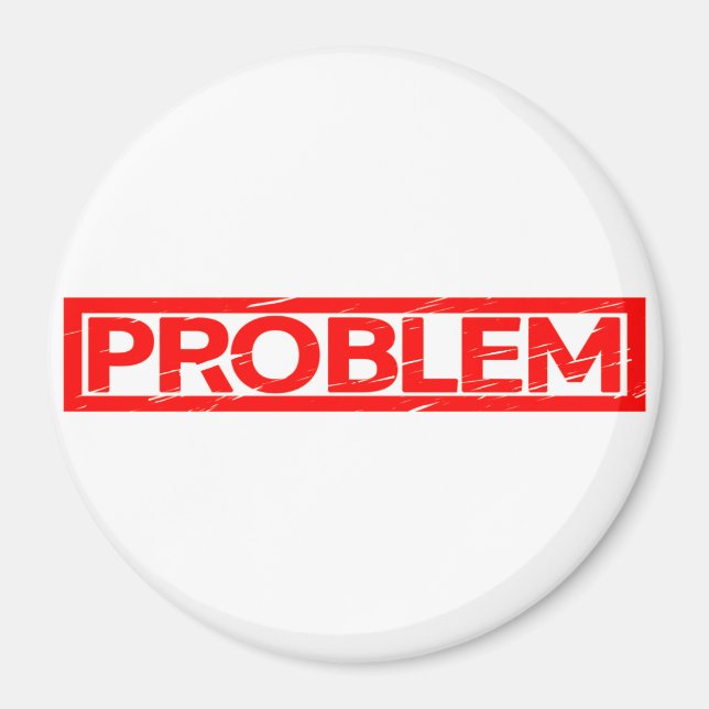 Problemstämpel Magnet (Framsidan)