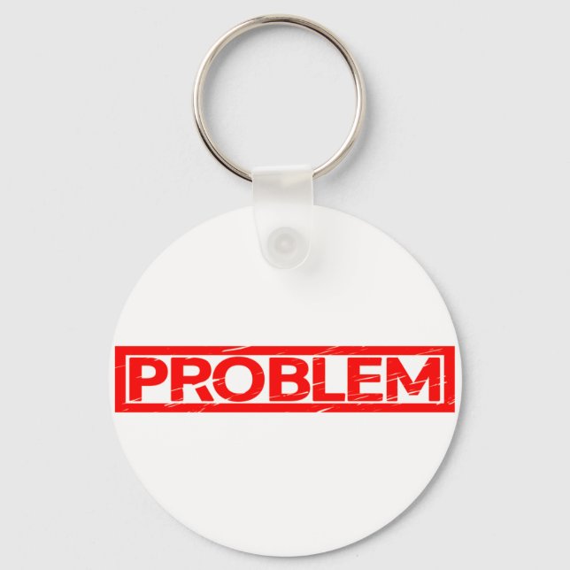 Problemstämpel Nyckelring (Framsida)