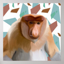 Proboscis-utrotningshotade arter