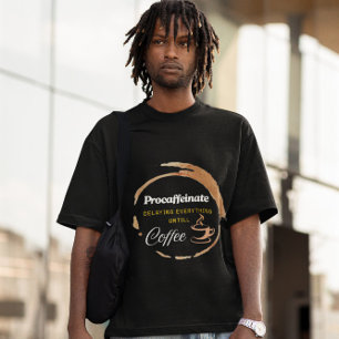 Procaffeinat Funny Coffee Giftad offert T Shirt