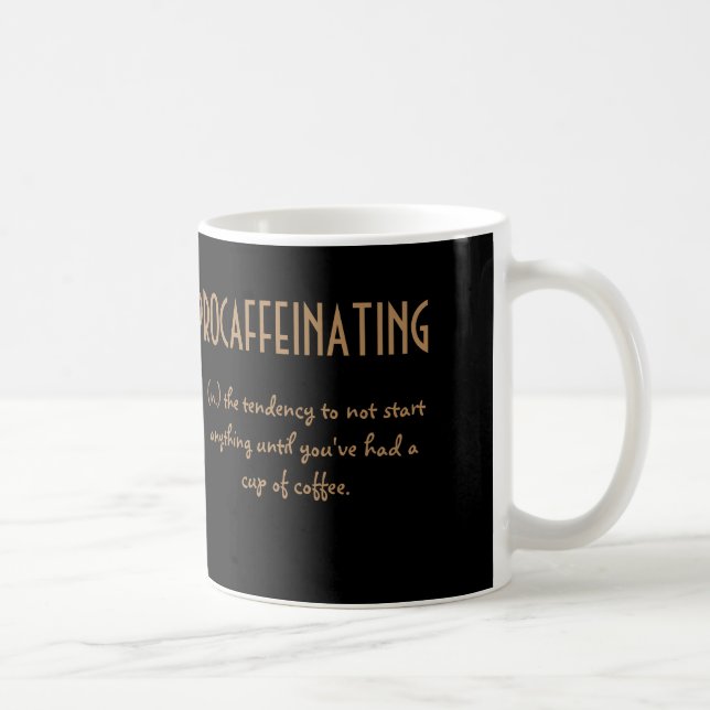 Procaffeinating kaffemugg (Höger)