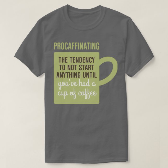Procaffinering 2 t shirt (Design framsida)