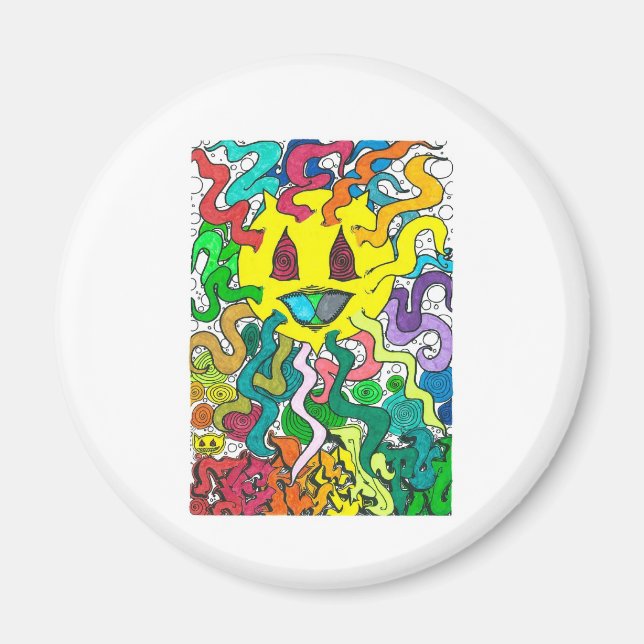 Proccentum Sol - Percentum-design Magnet (Framsidan)