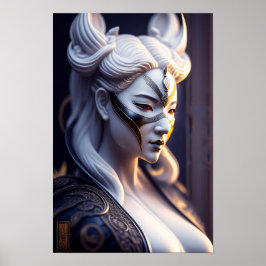 Procelain Woman Poster