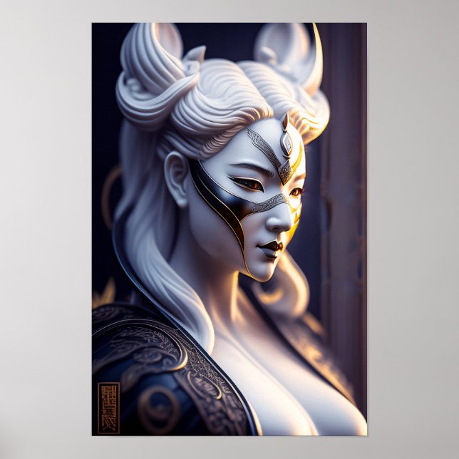 Procelain Woman Poster (Framsidan)