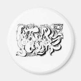 Procentdiagram Magnet