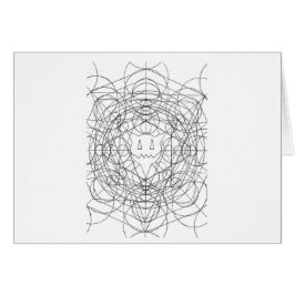 procentuell cirkelcirkel hälsningskort