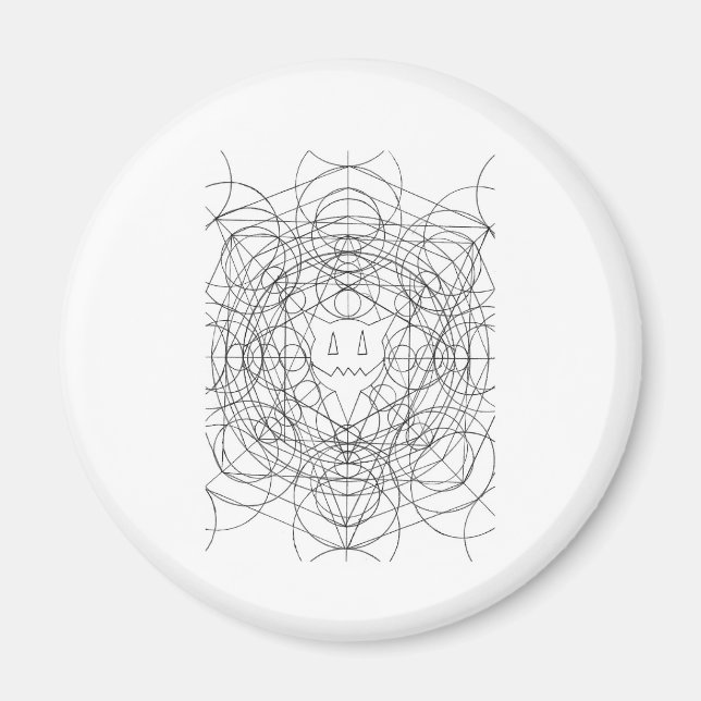 procentuell cirkelcirkel magnet (Framsidan)