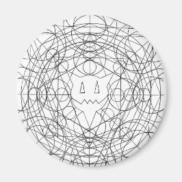 procentuell cirkelcirkel magnet