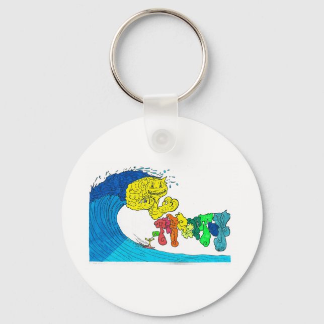 procentuell surfning nyckelring (Framsida)