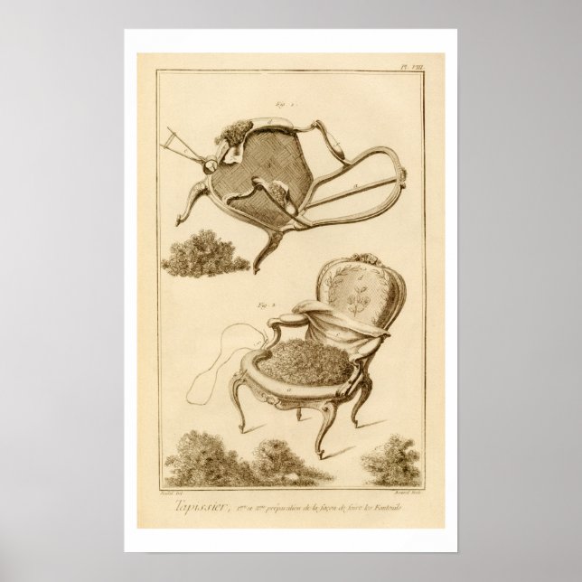 Processaa för att hålla en stol, från Enc Poster (Framsidan)