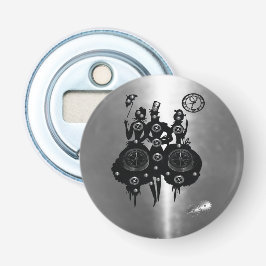 Processaa Steampunk Silhouette Flasköppnare